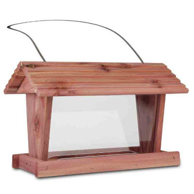 PENNINGTON CEDAR NATURES FRIEND BIRD FEEDER, BIRD FEEDER