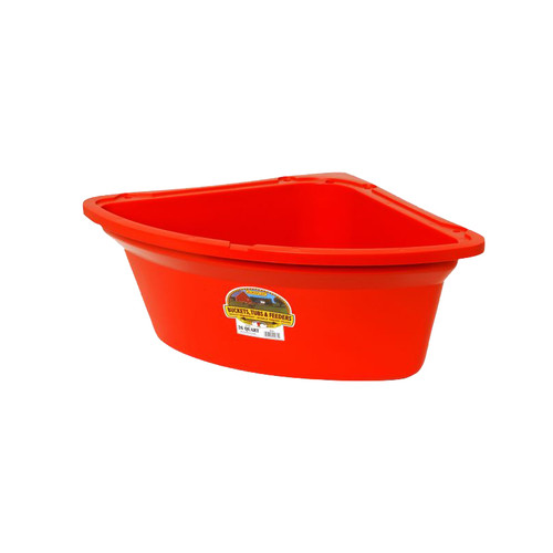 LITTLE GIANT CORNER FEEDER 26QT RED