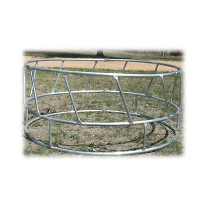ROUNDBALE FEEDER, RANGER 3PC SLANT BAR, GALVANIZED
