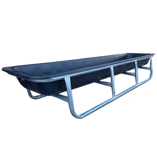 BUNK FEEDER, RGC 5' GALVANIZED FRAME WITH POLY LINER