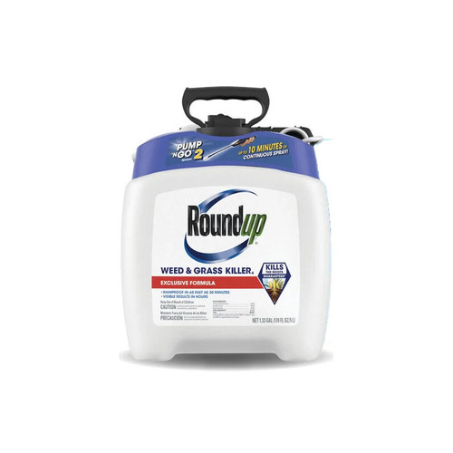 ROUNDUP WEED & GRASS KILLER, WITH PUMP 'N GO 2 SPRAYER,
1.33 Gal