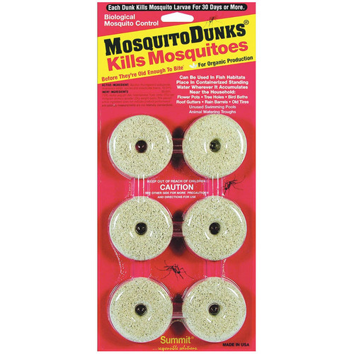 MOSQUITO DUNKS 6PK, SUMMIT