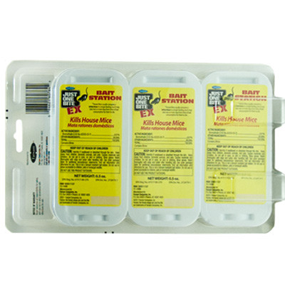 JUST ONE BITE EX PRELOAD BAIT STATION (3 DISPOSABLE BAIT STATIONS)