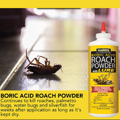 HARRIS 99% BORIC ACID POWDER WITH LURE 16oz