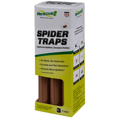 RESCUE SPIDER TRAPS 3 PACK
