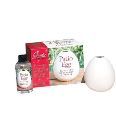 SKEETER SCREEN PATIO EGG DIFFUSER DEET FREE MOSQUITO DETERRENT