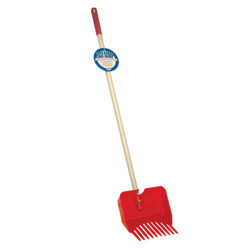 LITTLE GIANT EASY SCOOP POOPER SCOOPER, WITH WOODEN HANDLE, ES1