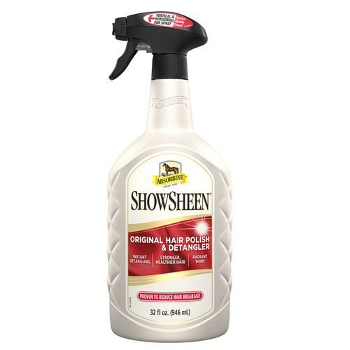 ABSORBINE SHOWSHEEN, HAIR POLISH & DETANGLER, 32oz