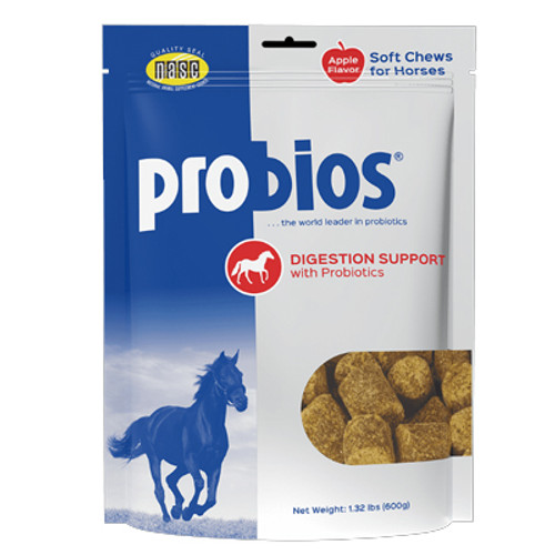 PROBIOS EQUINE PROBIOTIC SOFT CHEW 1.32lb, 60 COUNT PROBIOS EQUINE PROBIOTIC SOFT CHEW 1.32lb, 60 COUNT