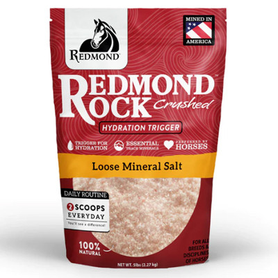 REDMOND ROCK CRUSHED, LOOSE MINERAL SALT 5lb