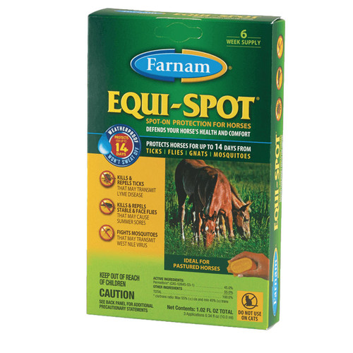 EQUI-SPOT FLY CONTROL 6 WEEK SUPPLY