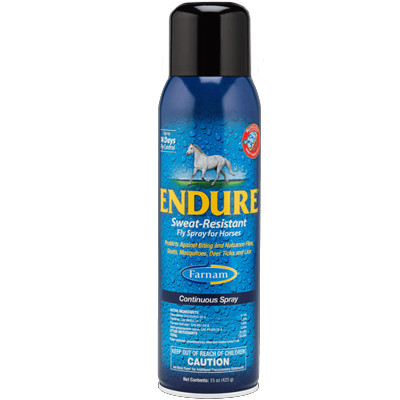ENDURE SWEAT-RESISTANT FLY SPRAY FOR HORSES 15OZ