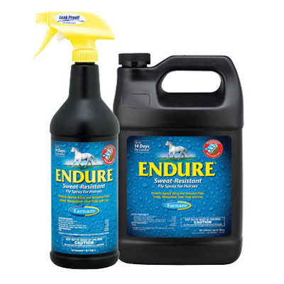 ENDURE SWEAT-RESISTANT FLY SPRAY FOR HORSES 32oz