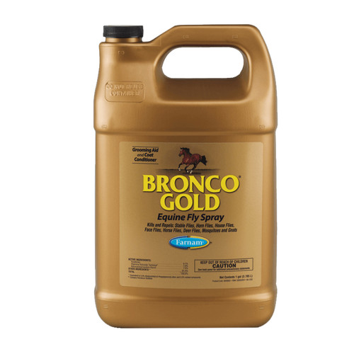 BRONCO GOLD FLY SPRAY 1Gal