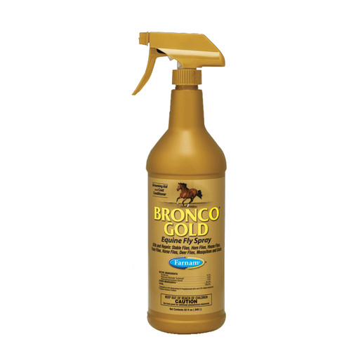 BRONCO GOLD FLY SPRAY 32oz