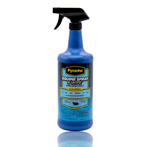 PYRANHA SPRAY N' WIPE 32oz (BLUE), WATER BASED