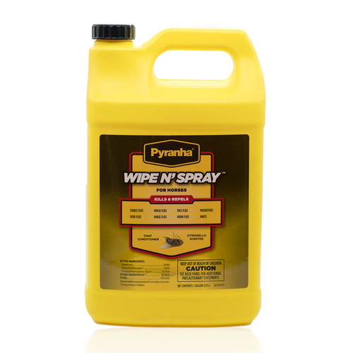 PYRANHA WIPE N' SPRAY 1Gal (YELLOW), OIL BASED