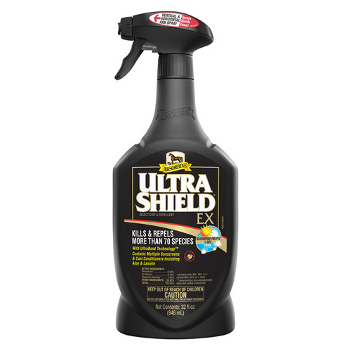 ABSORBINE ULTRA-SHIELD EX INSECTICIDE & REPELLENT BLACK, 32oz