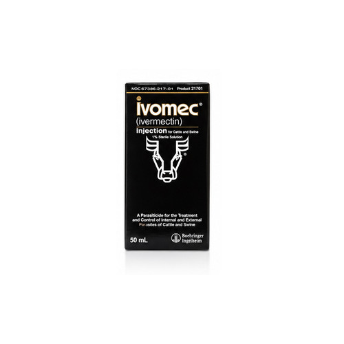 IVOMEC 1% INJECTABLE CATTLE 50ML