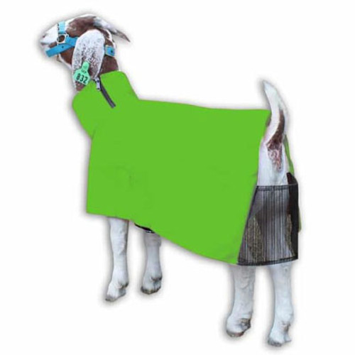 GOAT BLANKET MEDIUM NEON GREEN