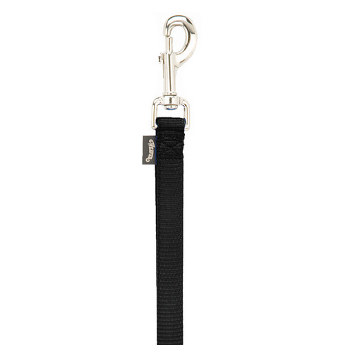 NYLON GOAT LEAD, 8" LOOP BLACK