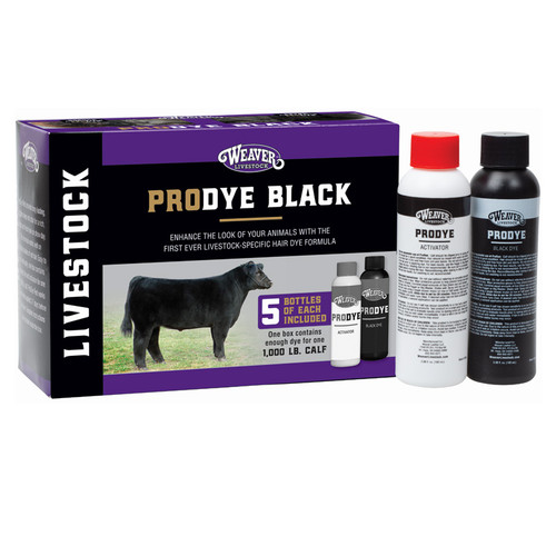 WEAVER PRODYE LIVESTOCK HAIR DYE, BLACK