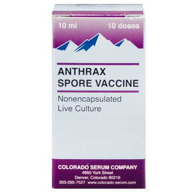 ANTHRAX SPORE VACCINE 10DS