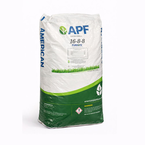 16-8-8/1% FE 50# FERTILIZER/ 25% URI-PELLETS, 13% Sulfur, .30% Zinc, 1% Iron *SLOW RELEASE NITROGEN*