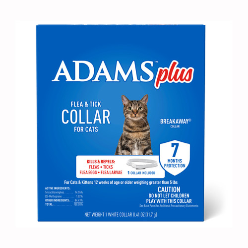 ADAMS PLUS FLEA & TICK COLLAR CAT
