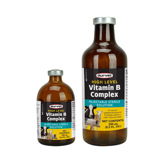 VITAMIN B COMPLEX INJECTABLE 100ML, MAXI-B/CYNOPLEX/VITA-JEC