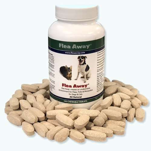 FLEA AWAY CHEWABLE TABLETS 100 COUNT