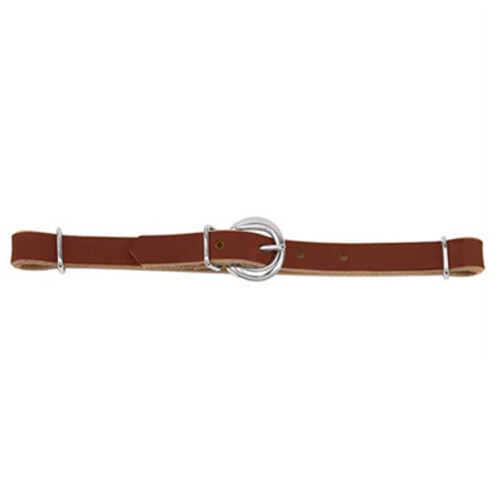 HORIZONS STRAIGHT HARNESS LEATHER CURB STRAP 30-1304-ST