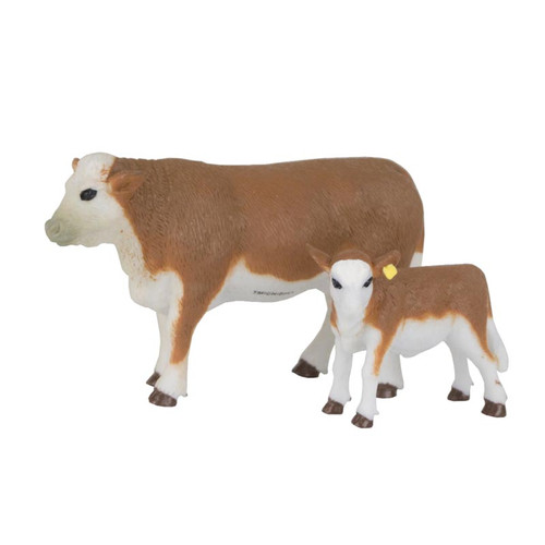 BIG COUNTRY TOY HEREFORD COW & CALF