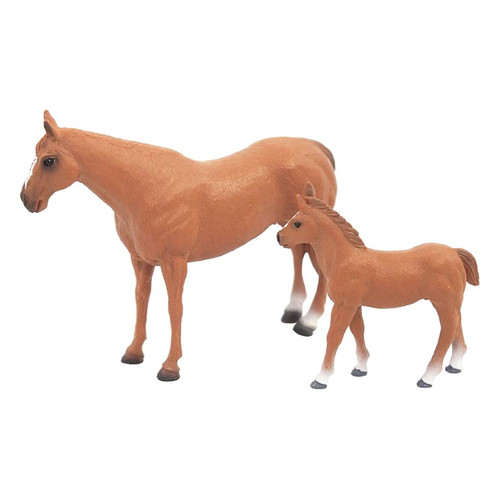 BIG COUNTRY TOY QUARTER HORSE MARE & COLT