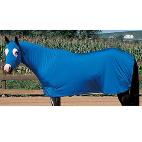 EQUISKINZ LYCRA SHEET, SMALL BLUE 500-800 LBS