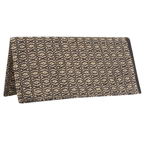 NAVAJO SADDLE PAD 32X64 TAN/BLACK