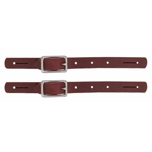 CHILD'S 5/8" SPUR STRAP, BURGUNDY