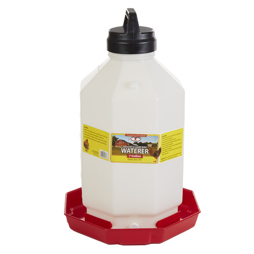 LITTLE GIANT PLASTIC POULTRY GAME WATER 7 GAL, PPF7