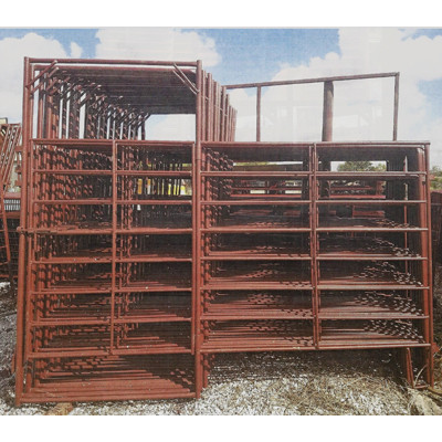 PANEL, PIPE ENTRANCE PANEL 5'X10' (RED) (4' BOW GATE W/ 6' EXTENSION)