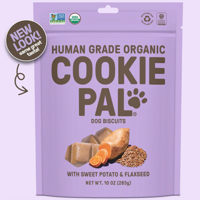 *D COOKIE PAL SWEET POTATO & FLAXSEED 10oz