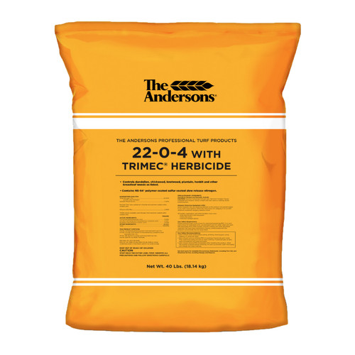 22-0-4 W/ TRIMEC HERBICIDE 40# FERTILIZER (Professional Weed & Feed)