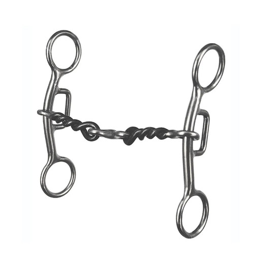 SHARON CAMARILLO TENDER TOUCH 3/8" TWISTED SWEET IRON DOG BONE SNUFFLE #754