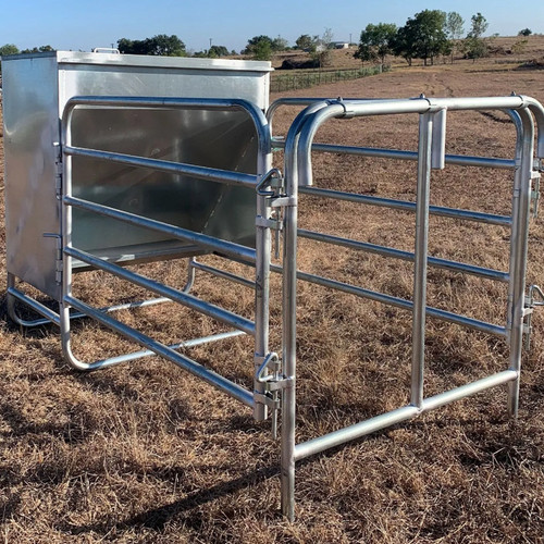 CREEP FEEDER, 400# CALF SILVER RANGER 4'WIDE X 4'TALL