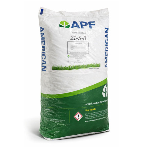 21-5-8/1% FE 50# FERTILIZER
11% S, 1% Mg, 1% Zn