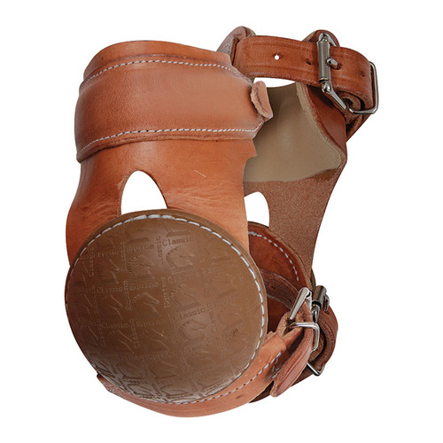 PERFORMANCE SKID BOOT W/ BUCKLE TAN LEATHER - PSB200B