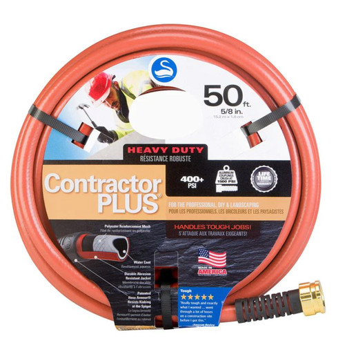 SWAN CONTRACTOR PLUS WATER HOSE - 50' X 5/8"