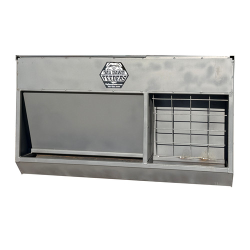 CREEP & HAY FEEDER COMBO, 125#, GRAY