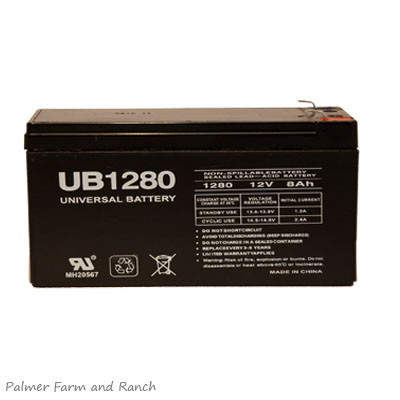 DEER FEEDER BATTERY, PS-1280 12V 8AMP/7AMP BATTERY