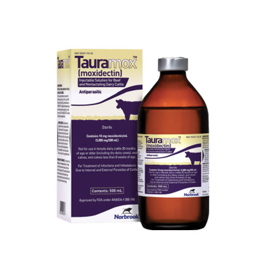 TAURAMOX (MOXIDECTIN) INJECTABLE 500ML - Palmer Feed & Supply Inc.