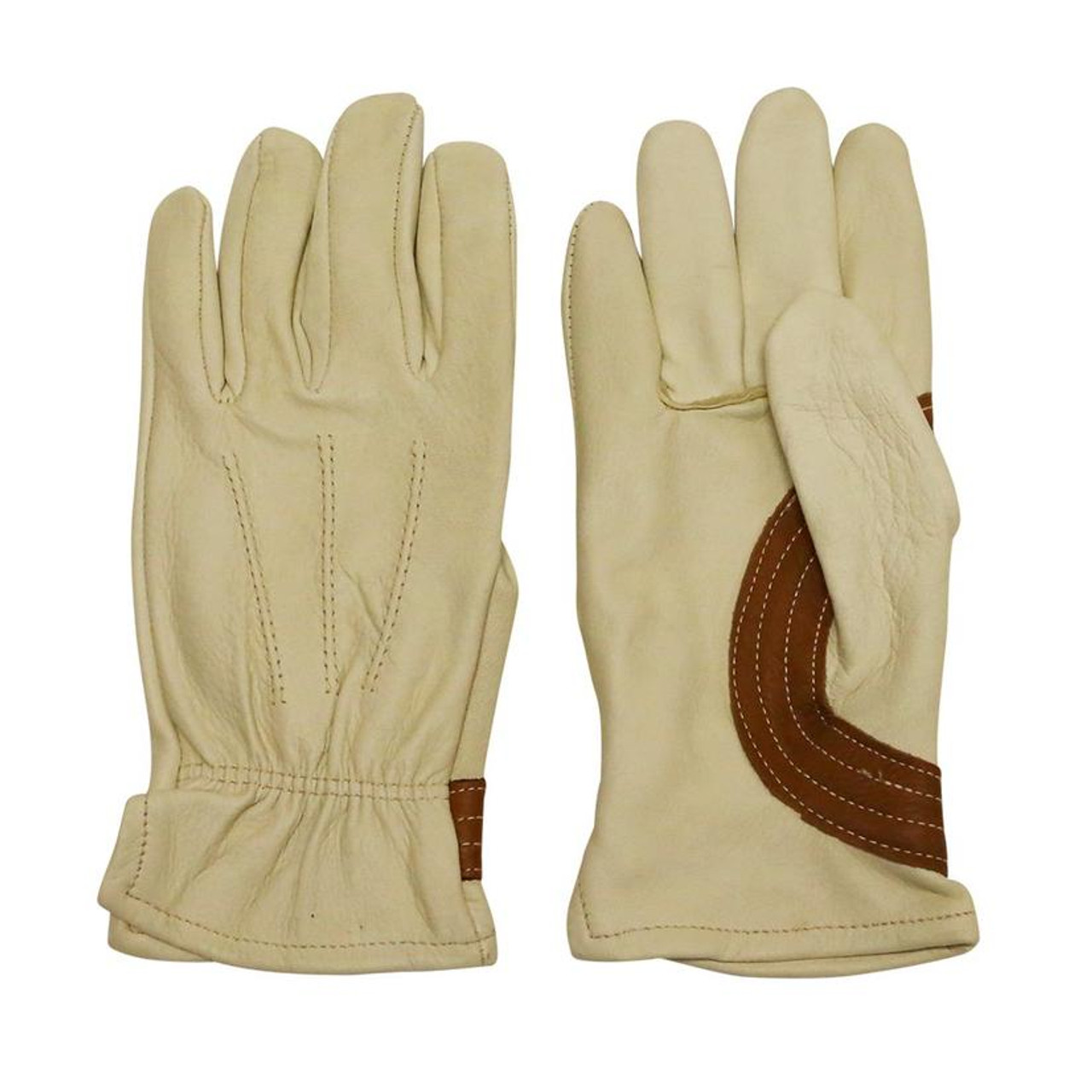 Tuff Mate PL1499L Deerskin Work Gloves with Poly Liner. Men's Large - VMTW,  L.L.C.